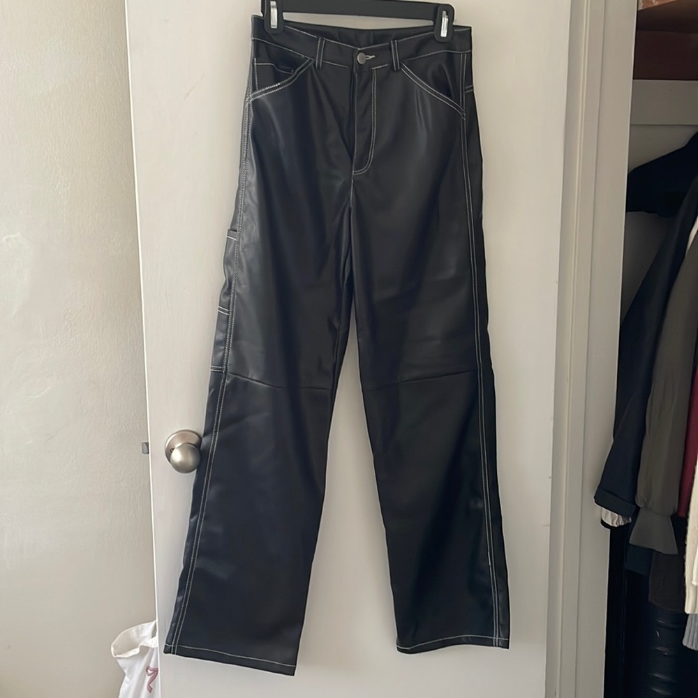 Dynamite faux leather pants